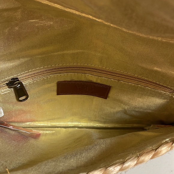 NWT Jute Clutch bag - Picture 4 of 7